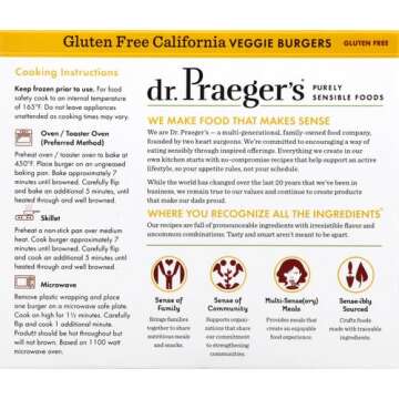 Dr. Praeger's Gluten Free California Veggie Burgers - 4 Count