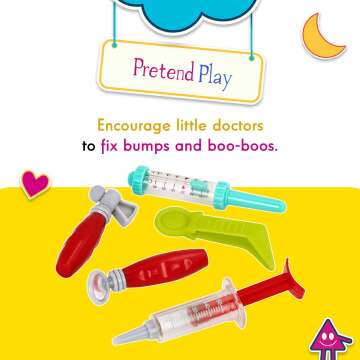 Deluxe Doctor Kit for Kids - 11 Pieces with Stethoscope