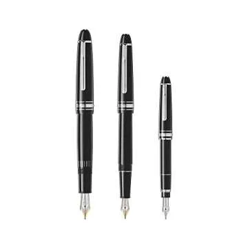 Premium Montblanc Mystery Black Ink for Fountain Pens