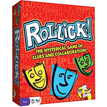 Rollick! Team CHARADES Party Game - Hysterical Game Night for Friends and Family - Fun Group Game - ...