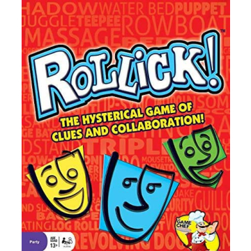 Rollick Team CHARADES Game for Friends and Family
