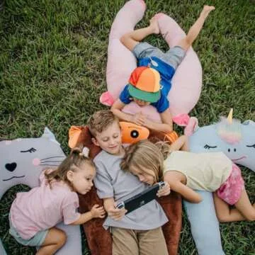 KRITTERS – Soft Stuffed Animal Body Pillow for Kids