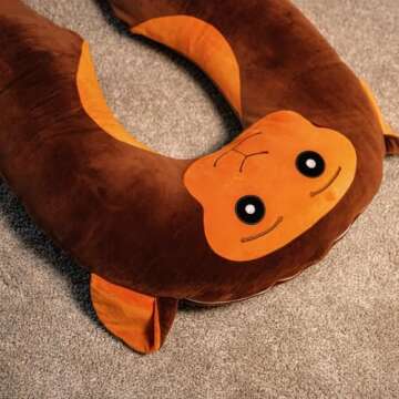 KRITTERS – Soft Stuffed Animal Body Pillow for Kids