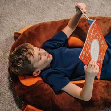 KRITTERS – Soft Stuffed Animal Body Pillow for Kids