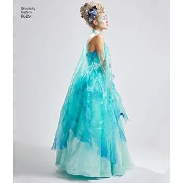 Simplicity 8629 Women's Fairy Halloween Costume Sewing Pattern, Sizes 14-22