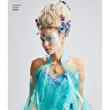 Simplicity 8629 Women's Fairy Halloween Costume Sewing Pattern, Sizes 14-22