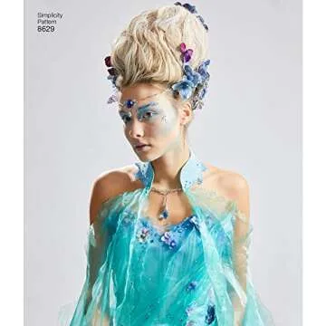 Simplicity 8629 Women's Fairy Halloween Costume Sewing Pattern, Sizes 14-22