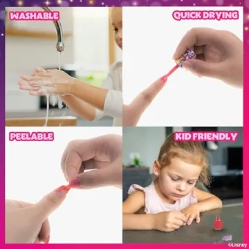 Townley Girl Disney Princess 18 Piece Nail Polish Set