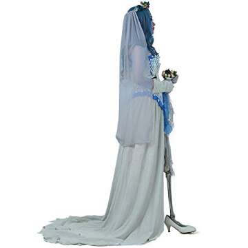 Cosplay.fm Women's Adult Ghost Bride Halloween Cosplay Costume Fancy Dress (X-Large)