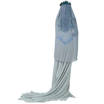 Cosplay.fm Women's Adult Ghost Bride Halloween Cosplay Costume Fancy Dress (X-Large)