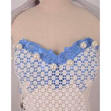 Cosplay.fm Women's Adult Ghost Bride Halloween Cosplay Costume Fancy Dress (X-Large)