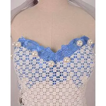 Cosplay.fm Women's Adult Ghost Bride Halloween Cosplay Costume Fancy Dress (X-Large)