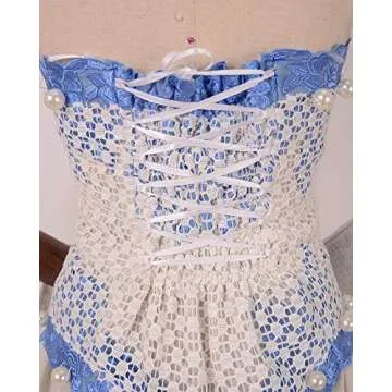 Cosplay.fm Women's Adult Ghost Bride Halloween Cosplay Costume Fancy Dress (X-Large)