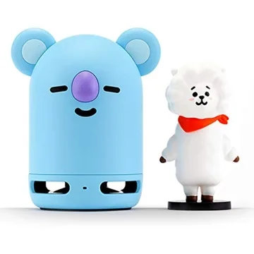 BT21 Official BTS Friends Duo Bluetooth Stereo Speaker & Figure Set - KOYA & RJ