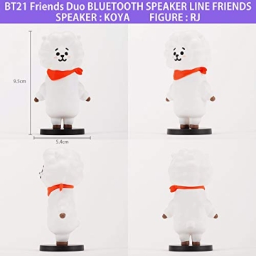 BT21 BTS Friends Duo Speaker & Cute Figure Set