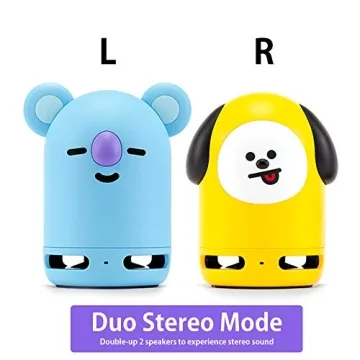 BT21 BTS Friends Duo Speaker & Cute Figure Set