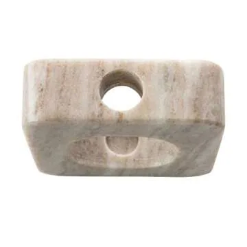 Bloomingville Marble Taper Candle Holder for Stylish Decor