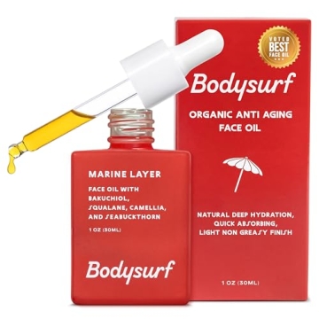 Bodysurf Organic Facial Oil for Hydrating and Anti Aging Skin