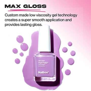 Nailboo Velvet Lust Polish - Salon Quality Mauve Nails