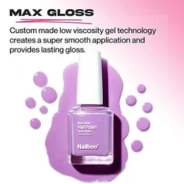 Nailboo Velvet Lust Polish - Salon Quality Mauve Nails