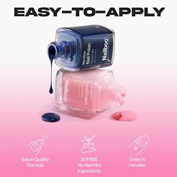 Nailboo Velvet Lust Polish - Salon Quality Mauve Nails