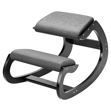 Ergonomic Rocking Kneeling Chair for Office & Meditation