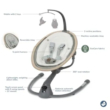 Maxi-Cosi Cassia Baby Swing: 360° Comfort & Style