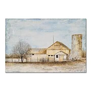 Rustic Canvas Wall Art for Modern Farmhouse Decor