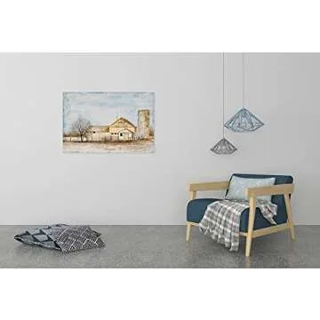 Rustic Canvas Wall Art for Modern Farmhouse Decor