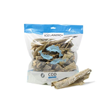 Icelandic Cod Skin Mixed Pieces Dog Treat 16-oz Bag