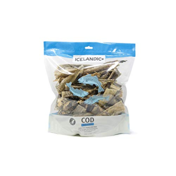 Icelandic Cod Skin Mixed Pieces 16oz Healthy Dog Treats