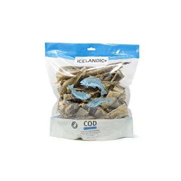 Icelandic Cod Skin Mixed Pieces 16oz Healthy Dog Treats