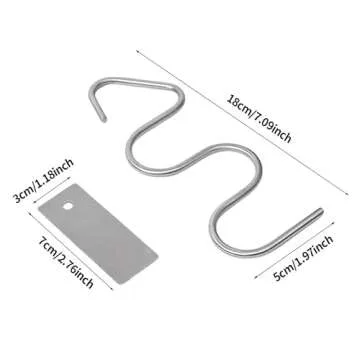 Peanut Butter Stirrer - Mixer Tool, Multipurpose Stainless Steel Nut Butter Manual Churner Gadgets Jam Stirring Tools, Nut Butter Stirrer Tool For Mixing Various Butter, Peanut, Almond for Kitchen