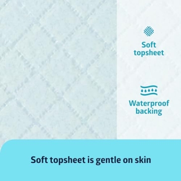 Medline Light Absorbency Underpad - 100 Disposable Pads