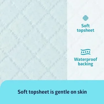 Medline Light Absorbency Underpad - 100 Disposable Pads