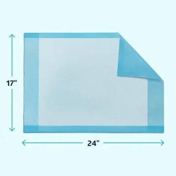 Medline Light Absorbency Underpad - 100 Disposable Pads