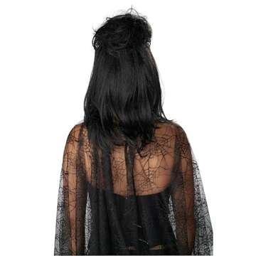 California Costumes, Beetle Girl Adult Halloween Wig Black