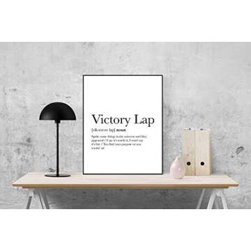 Victory Lap Lyrics Poster | Nipsey Hussle Art Print