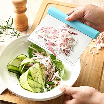 Premium Spring Chef Bench Scraper for Easy Cooking Tasks