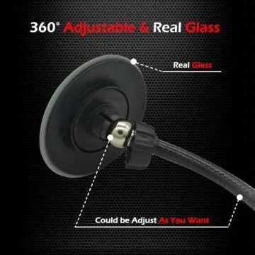 Ampper Clip On Security Mirror for Enhanced Safety