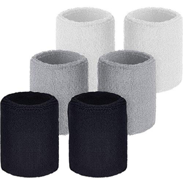 OutdoorEssentials Sweat Bands for Wrists - Perfect for Active Lifestyles!