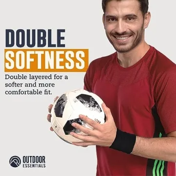 OutdoorEssentials Sweat Bands for Wrists - Perfect for Active Lifestyles!