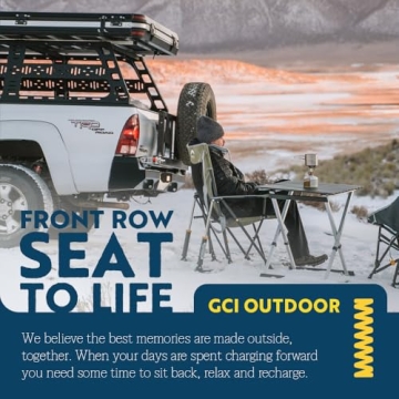 GCI Outdoor Compact Camp Table 25 for Camping & Picnics