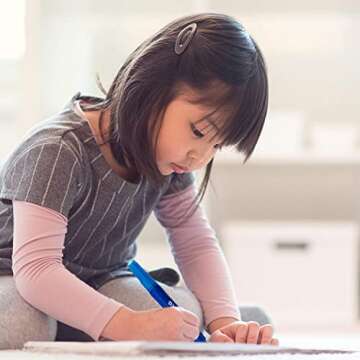 WallDeca Dry Erase Toddler Markers, 13 Colorful Dry Erase Markers, Non-Toxic Dry Erase Markers for Kids 5+, Mess Free, Easy Clean Up, Won't Stain Hands, Great for Classrooms (13 Pack)