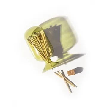 Skeem Glass Match Cloche - Stylish Candle Decor