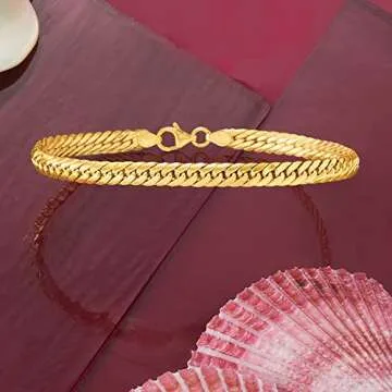 Ross-Simons 14kt Gold Cuban-Link Bracelet | Timeless Luxury