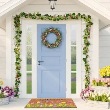 Ceenna Valentine's Day Coir Doormat for Spring Decor