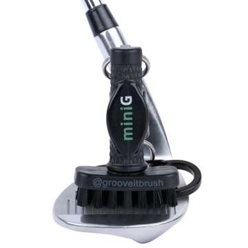 Grooveit Mini Golf Brush The Small MiniG 'Dry Scrubber' Features A Detachable Magnet, Heavy-Duty Nyl...