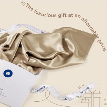 Luxurious Bedsure 100% Mulberry Silk Pillowcase Set 2 Pack