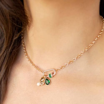 Elegant Ettika Long Necklace - Gold Plated Jewelry